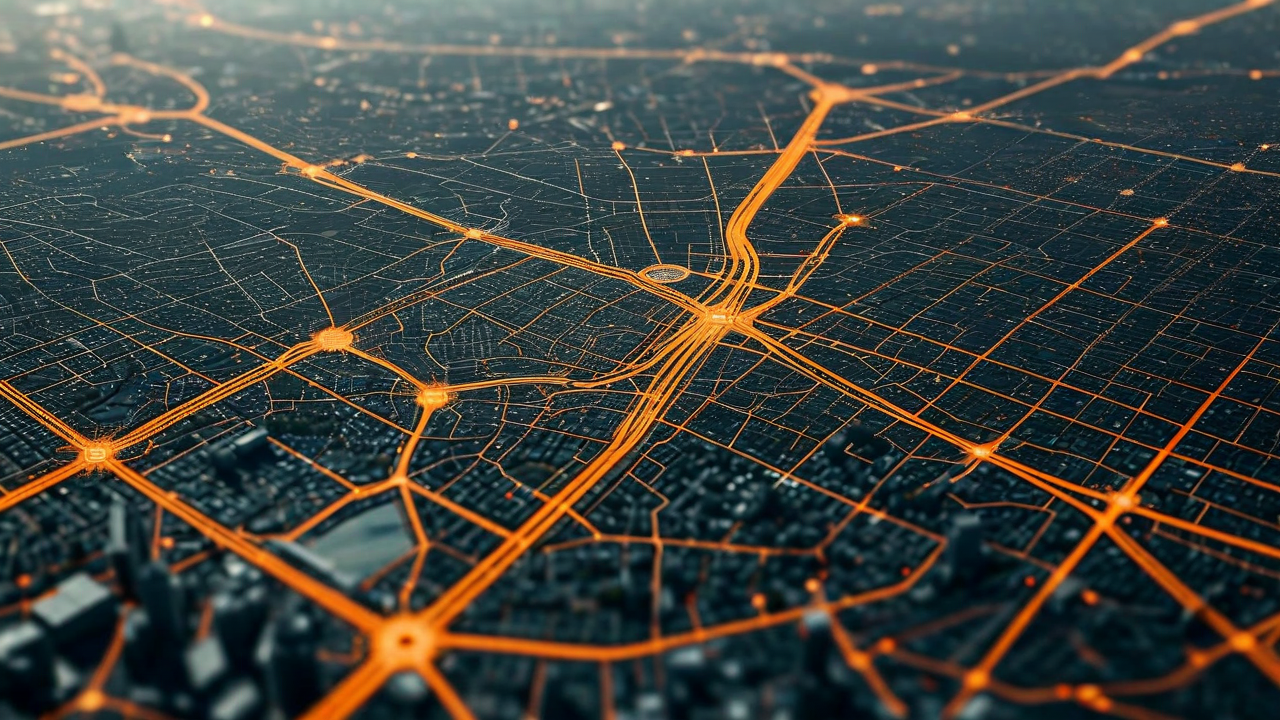 Last-mile delivery route optimization in dense urban logistics network