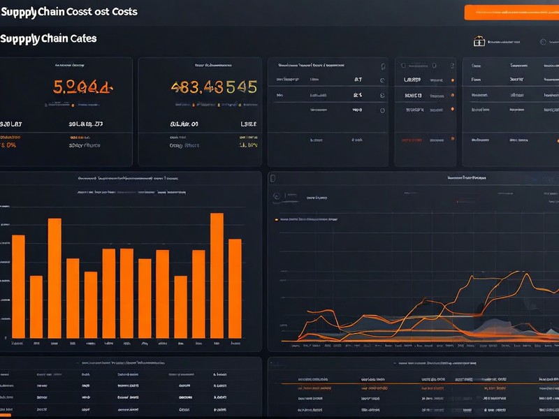 RouteBrain cost intelligence dashboard showing carrier rate comparison and cost analytics